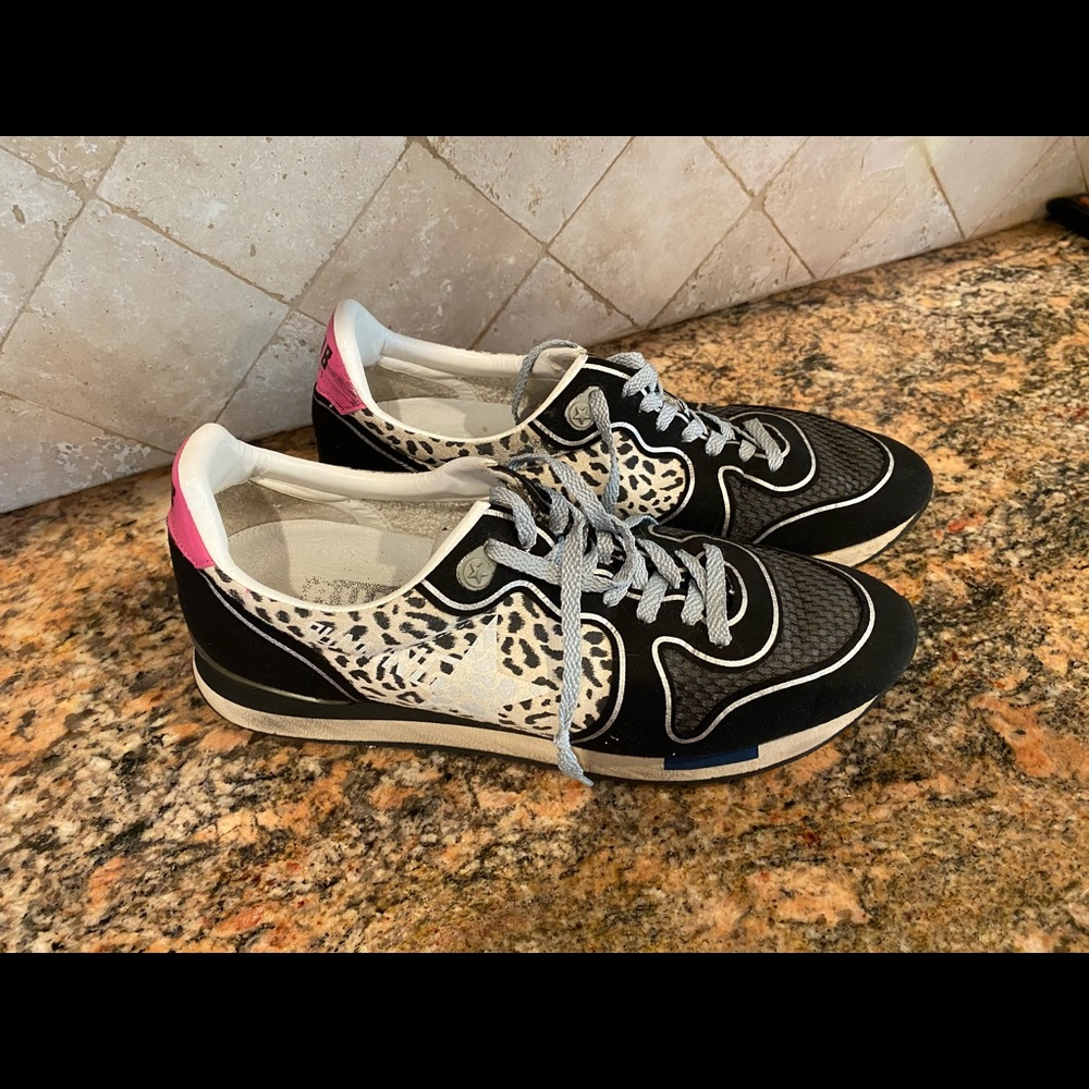 Golden goose running sneakers size 9